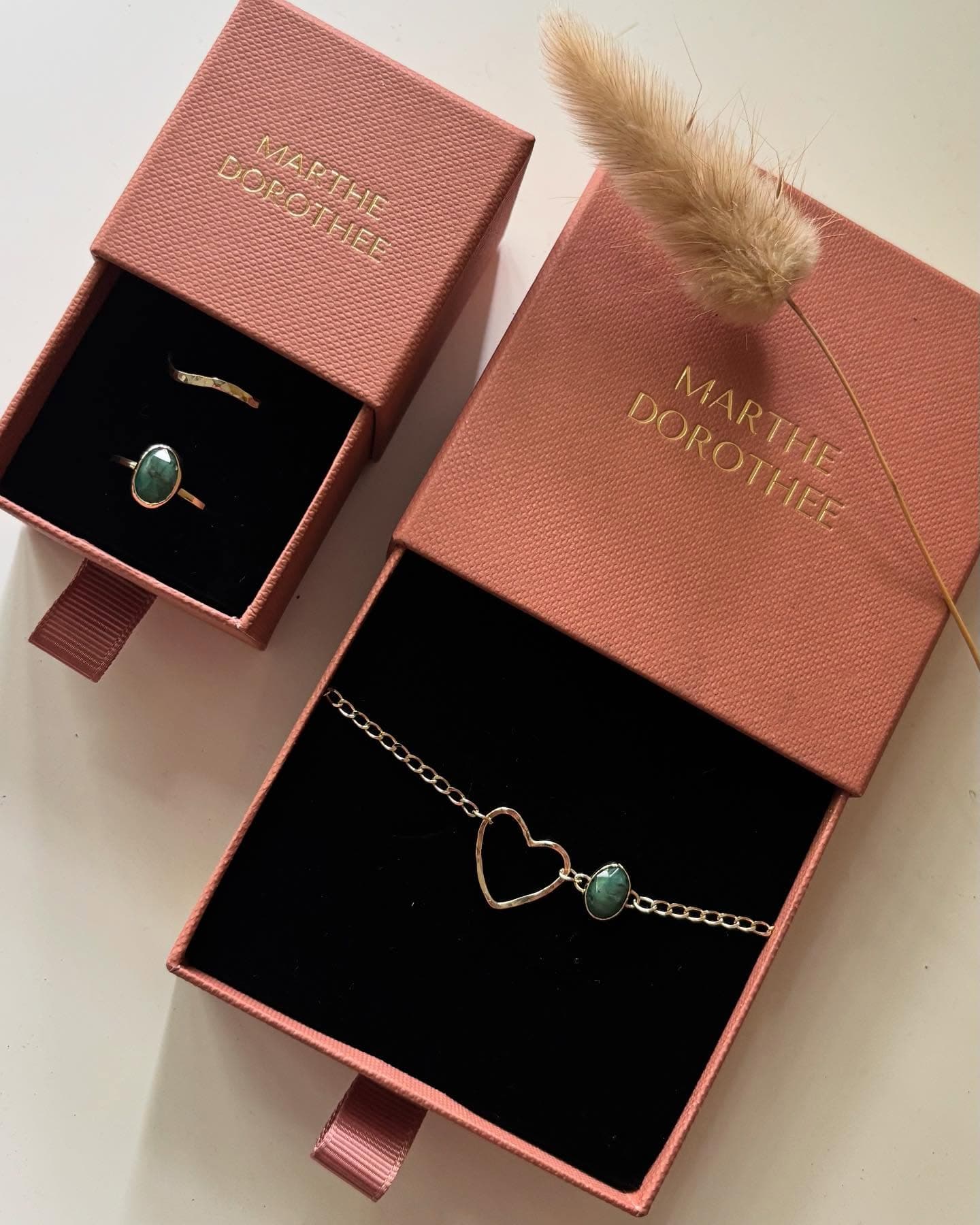 Fijne gouden armband in Marthe Dorothée sieradendoosje
